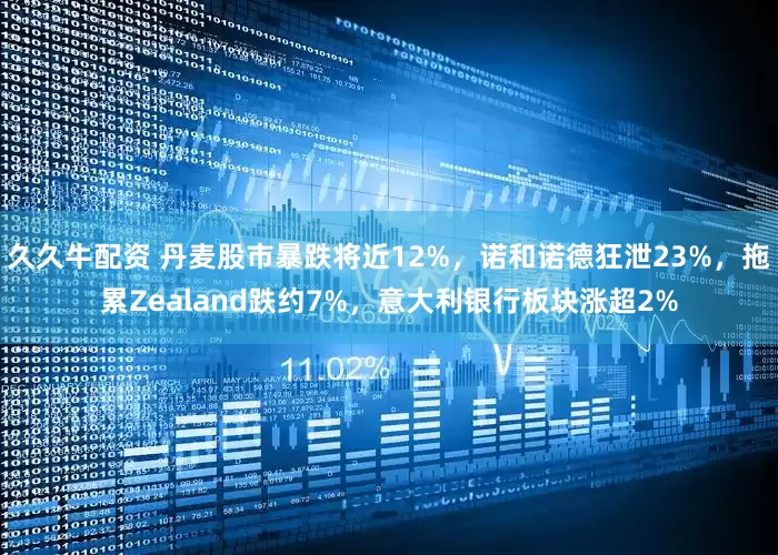久久牛配资 丹麦股市暴跌将近12%，诺和诺德狂泄23%，拖累Zealand跌约7%，意大利银行板块涨超2%